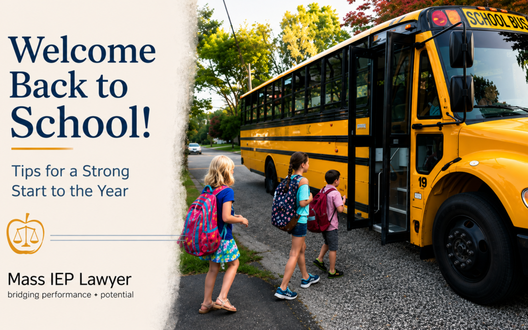 Back to School IEP Tips: Starting the Year Strong for Your Child